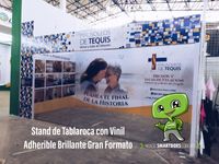 Mausoleos de Tequis Stand Tablaroca y Vinil Adheribler